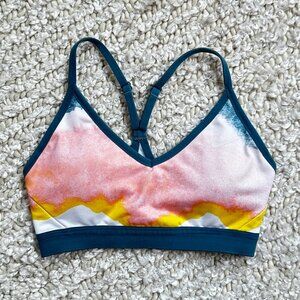 Nike Dri-Fit Watercolor Adjustable Padded Sports Bra NWOT